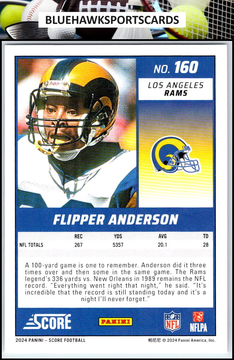 2024 Score #160 Flipper Anderson