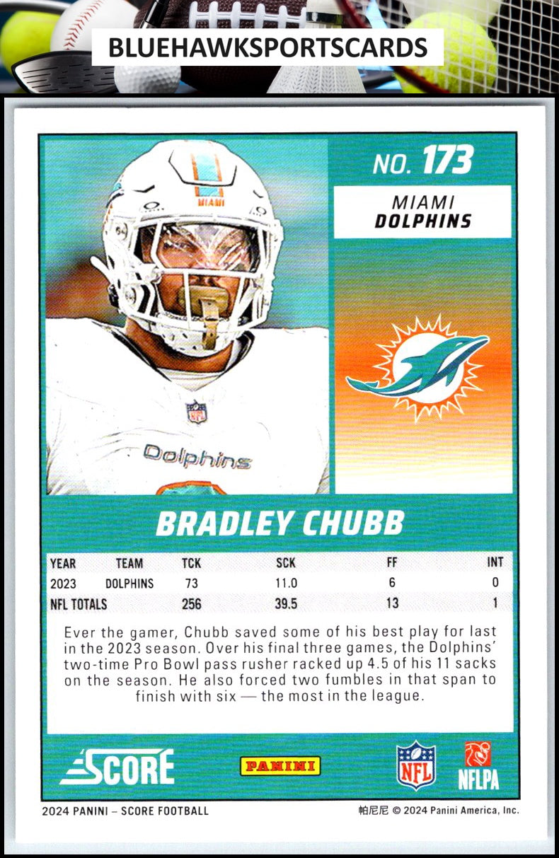 2024 Score #173 Bradley Chubb