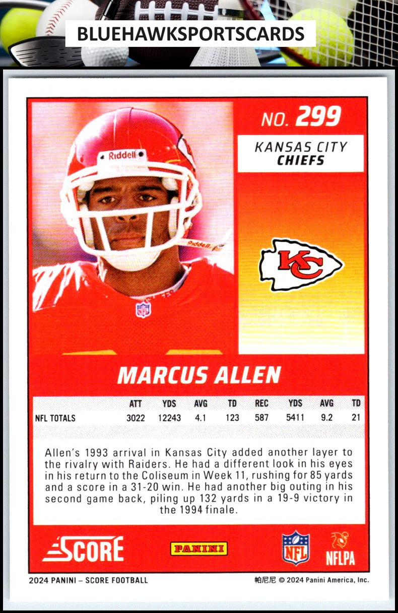 2024 Score #299 Marcus Allen