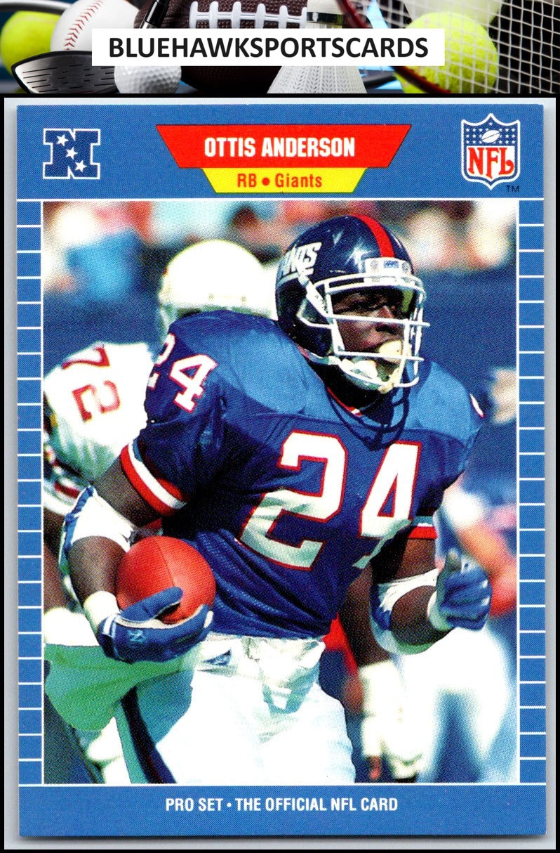 1989 Pro Set #554 Ottis Anderson