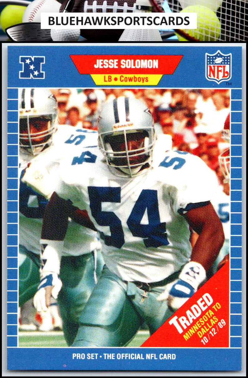 1989 Pro Set #557 Jesse Solomon