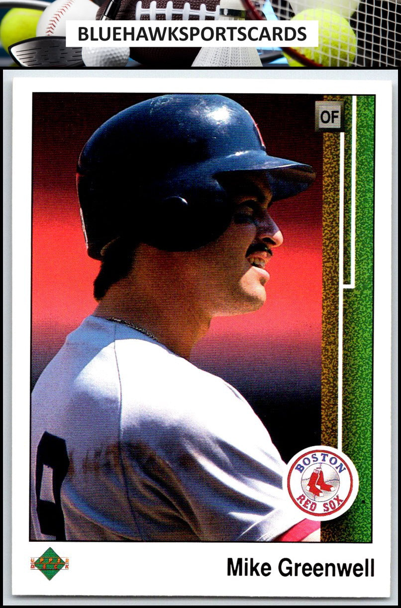 1989 Upper Deck #432 Mike Greenwell