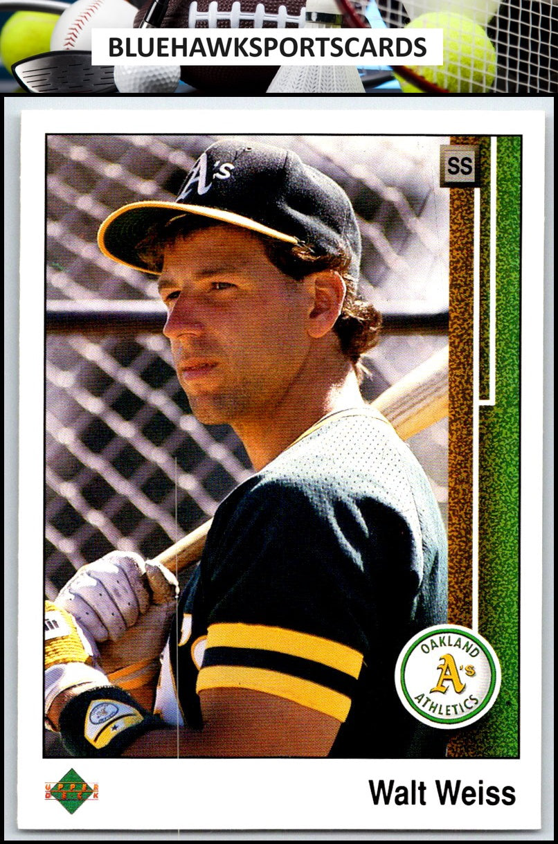 1989 Upper Deck #374 Walt Weiss