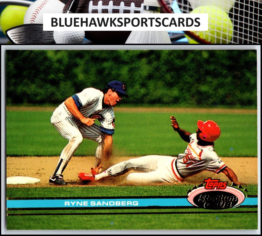1991 Stadium Club #230 Ryne Sandberg