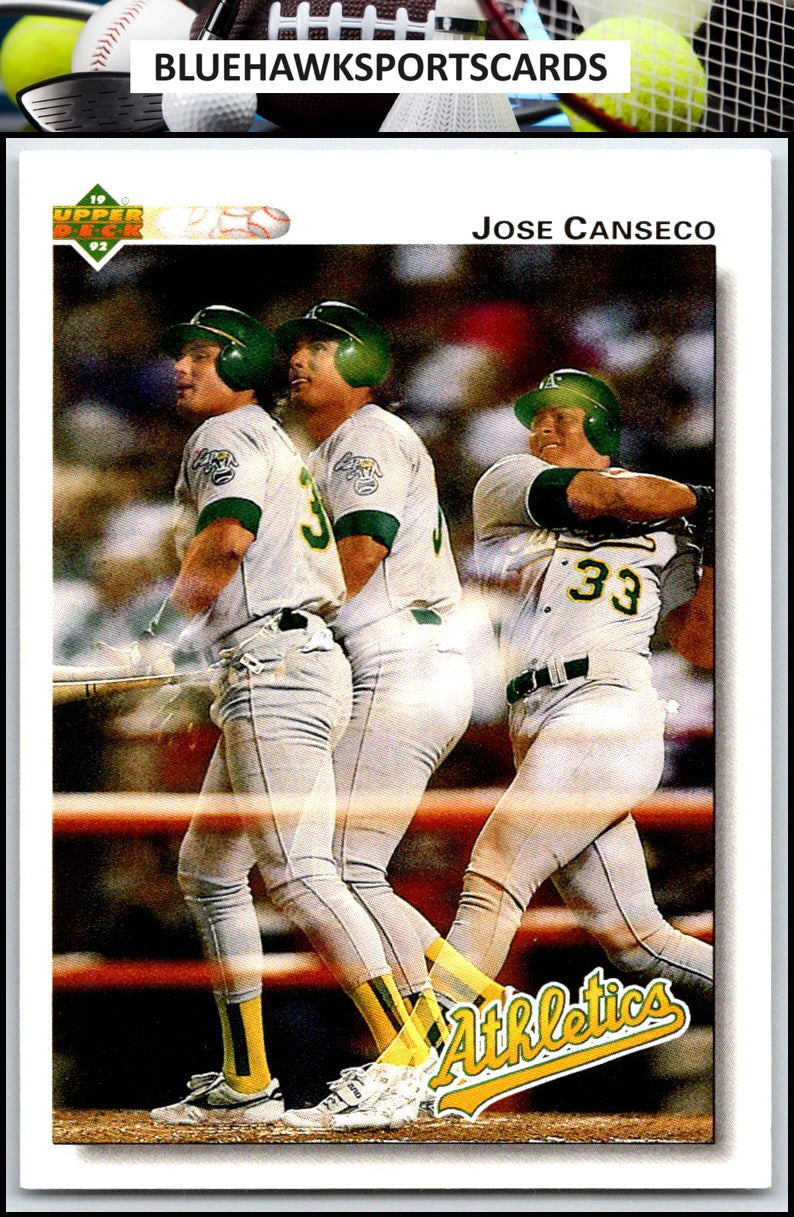 1992 Upper Deck #333 Jose Canseco