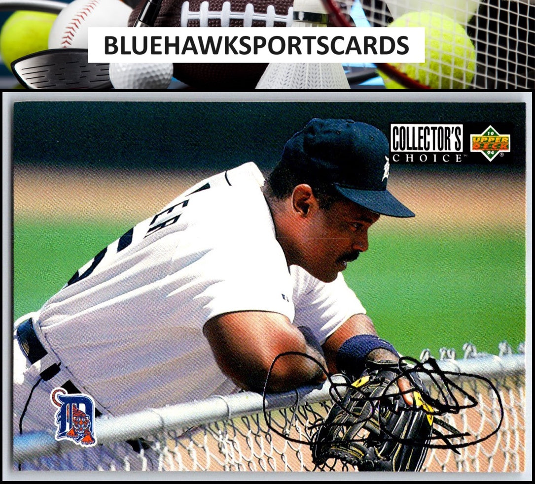 1994 Collector's Choice #352 Cecil Fielder Silver Signature