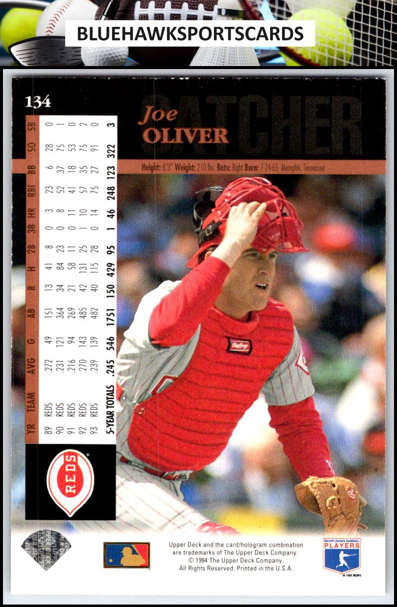 1994 Upper Deck #134 Joe Oliver Electric Diamond