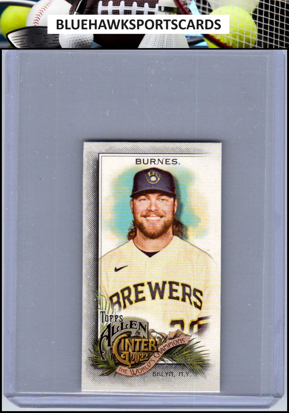2022 Topps Allen & Ginter #31 Corbin Burnes Mini