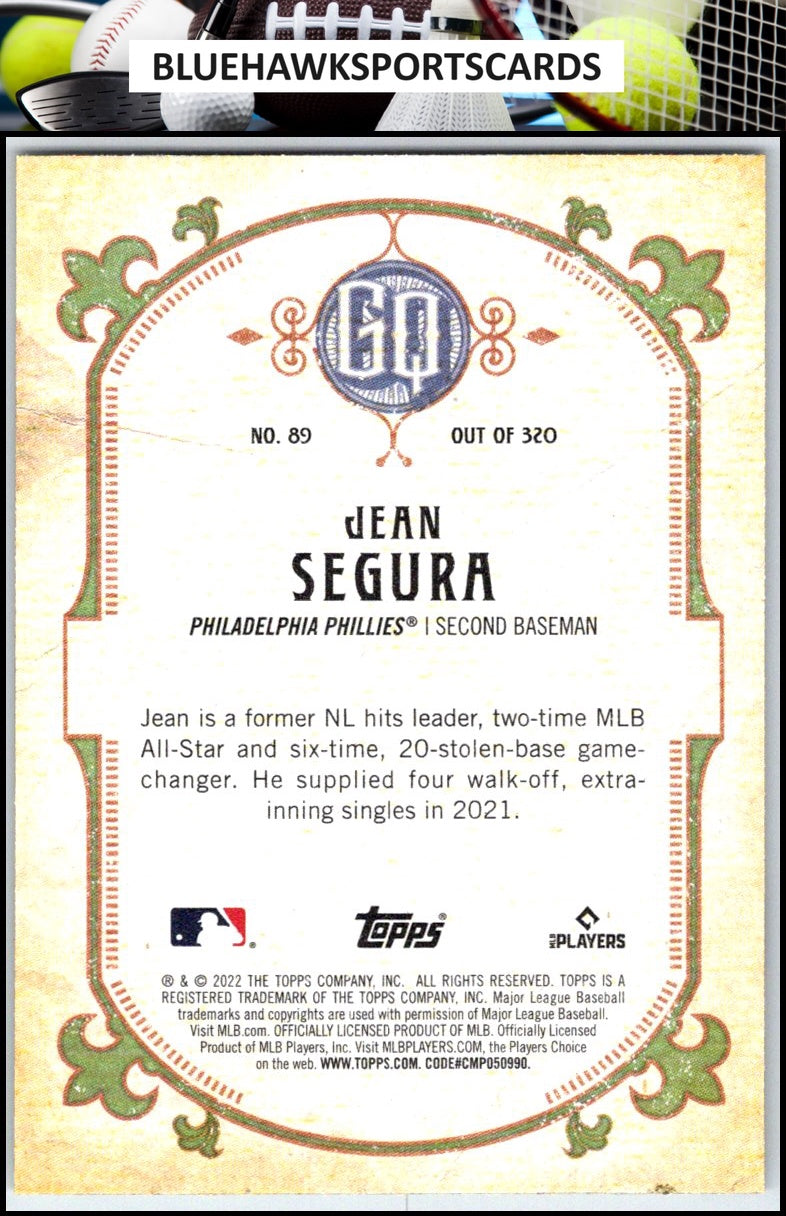 2022 Topps Gypsy Queen #89 Jean Segura
