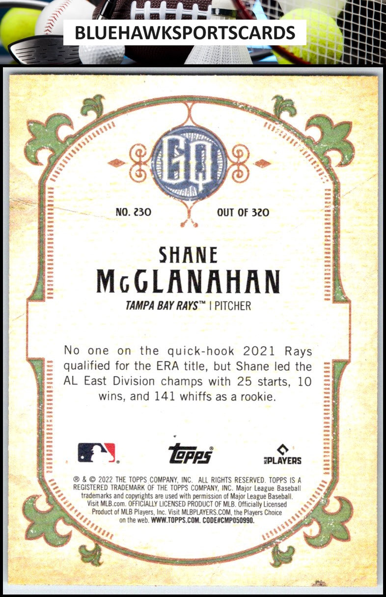 2022 Topps Gypsy Queen #230 Shane McClanahan