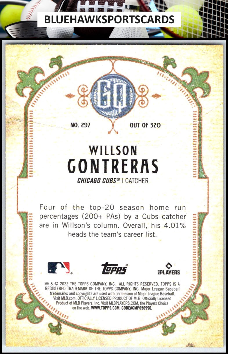 2022 Topps Gypsy Queen #297 Willson Contreras