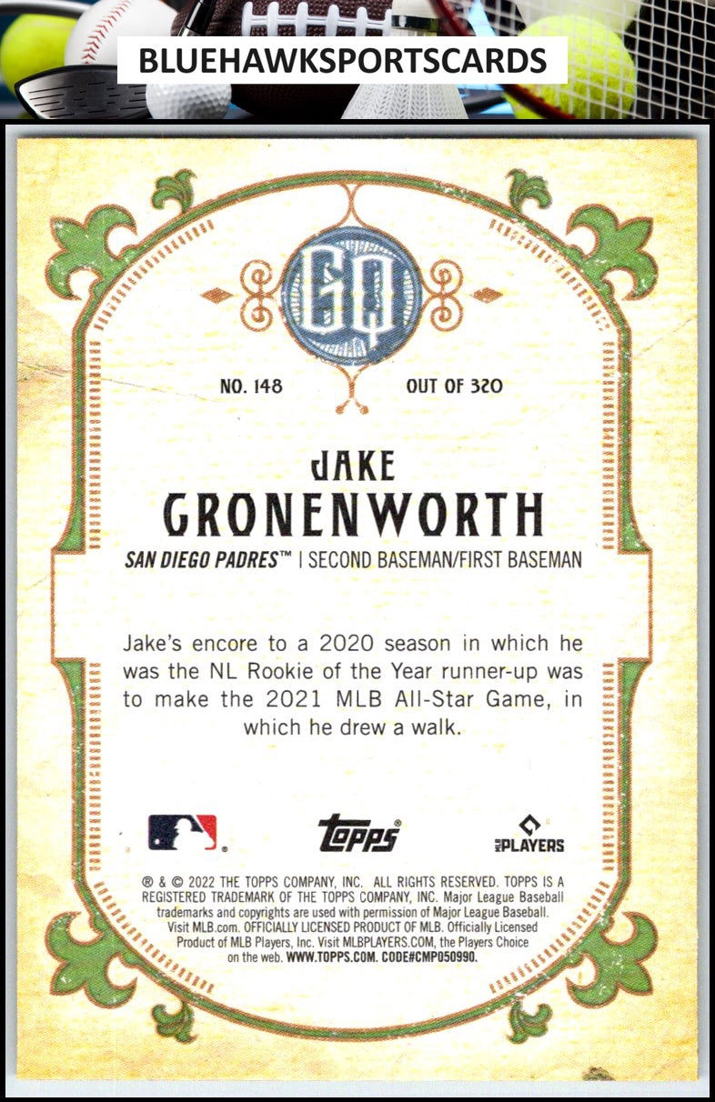 2022 Topps Gypsy Queen #148 Jake Cronenworth
