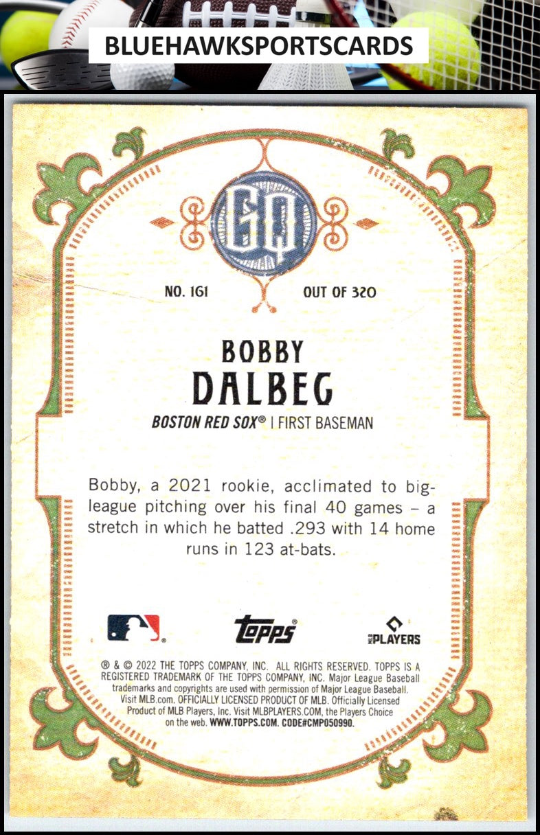2022 Topps Gypsy Queen #161 Bobby Dalbec