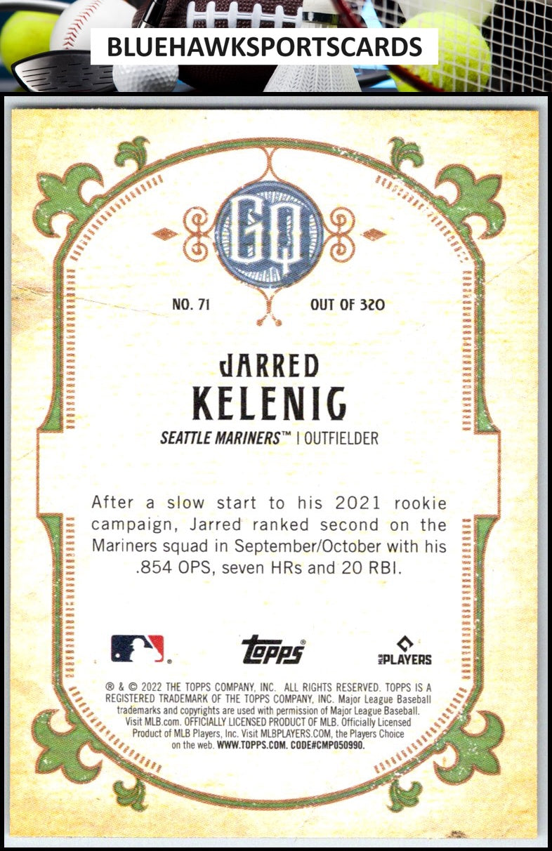 2022 Topps Gypsy Queen #71 Jarred Kelenic