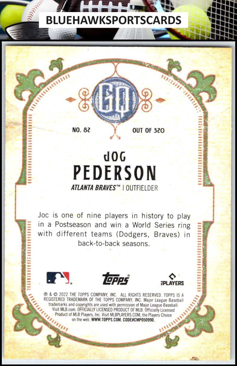2022 Topps Gypsy Queen #82 Joc Pederson
