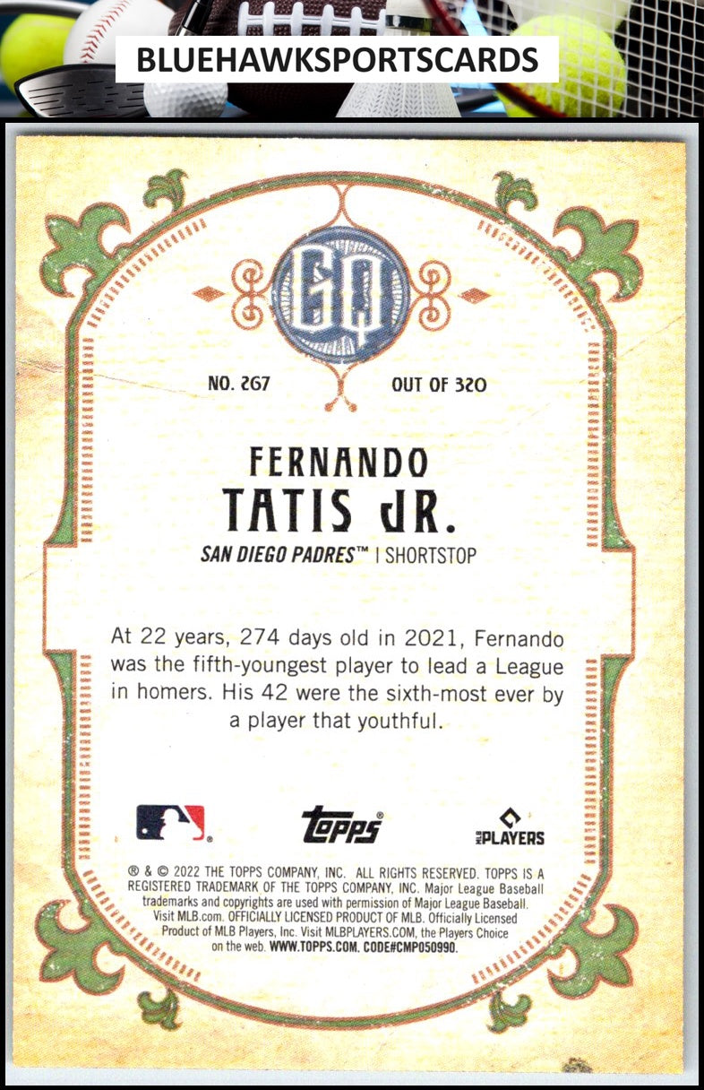 2022 Topps Gypsy Queen #267 Fernando Tatis Jr.