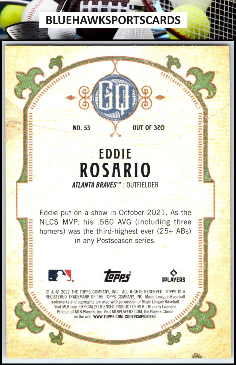2022 Topps Gypsy Queen #53 Eddie Rosario