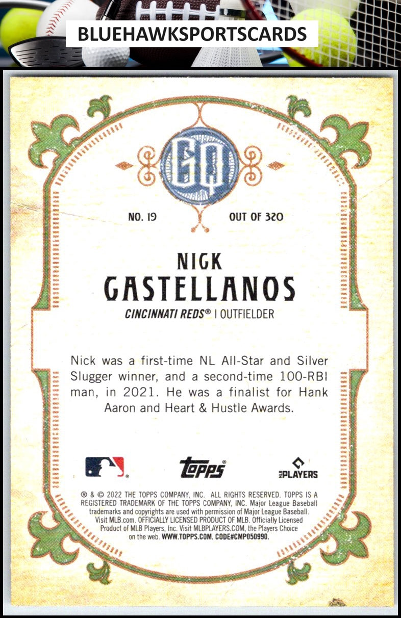 2022 Topps Gypsy Queen #19 Nick Castellanos