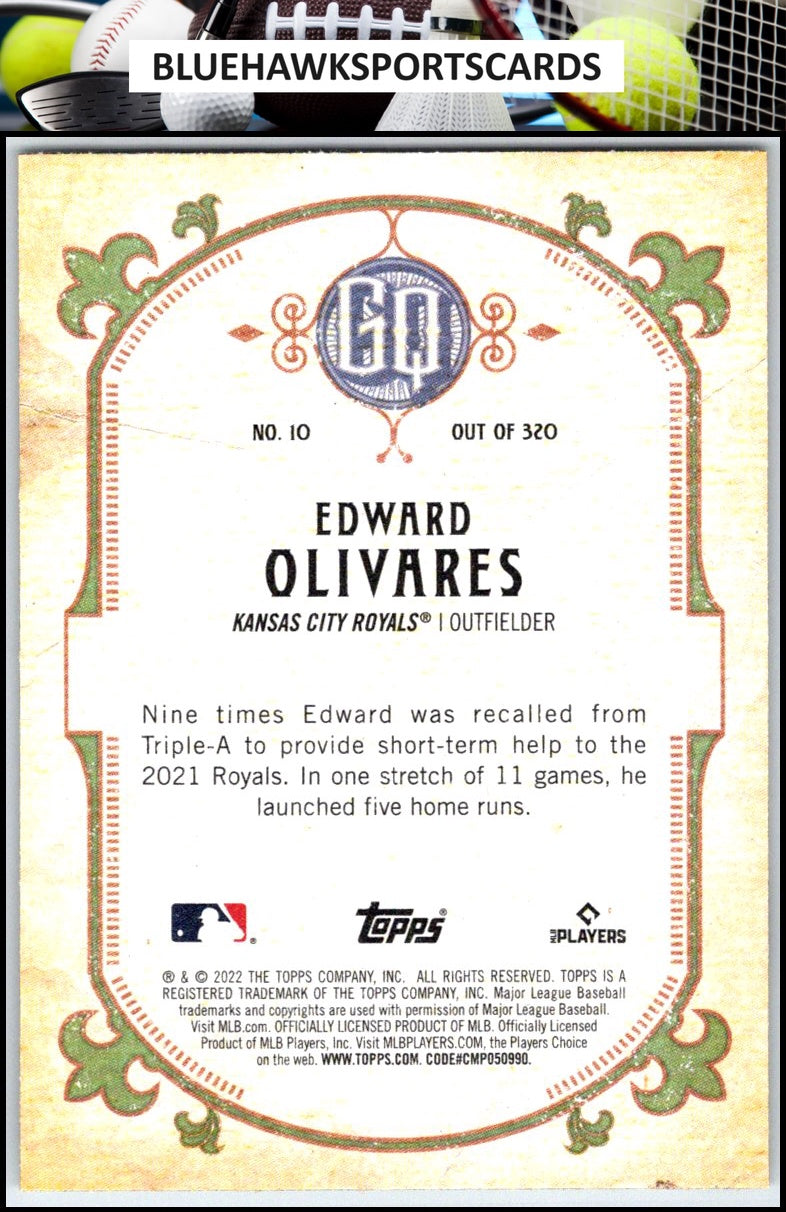 2022 Topps Gypsy Queen #10 Edward Olivares