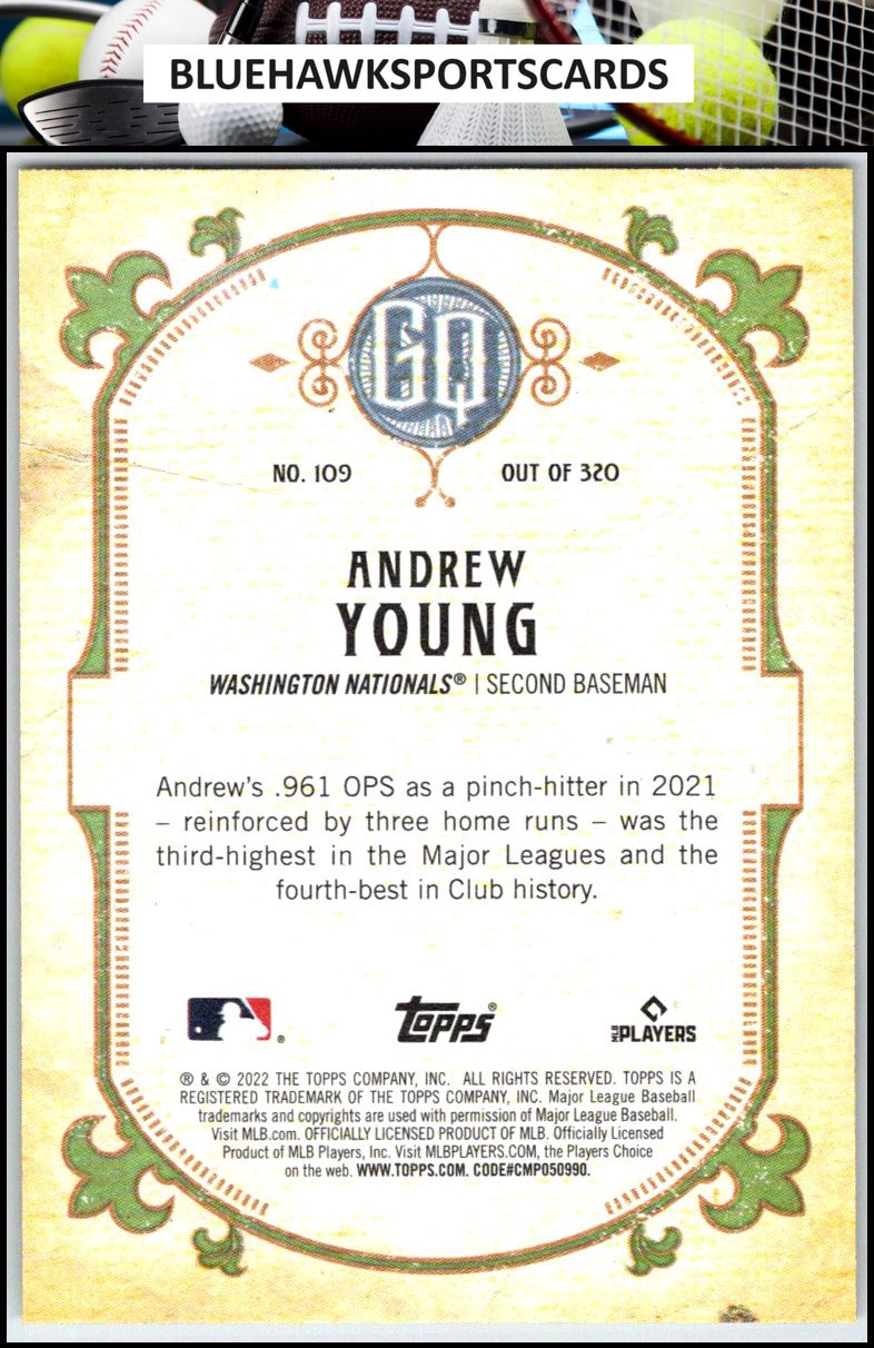 2022 Topps Gypsy Queen #109 Andrew Young