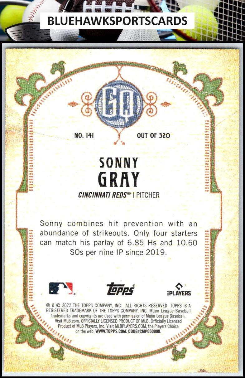 2022 Topps Gypsy Queen #141 Sonny Gray