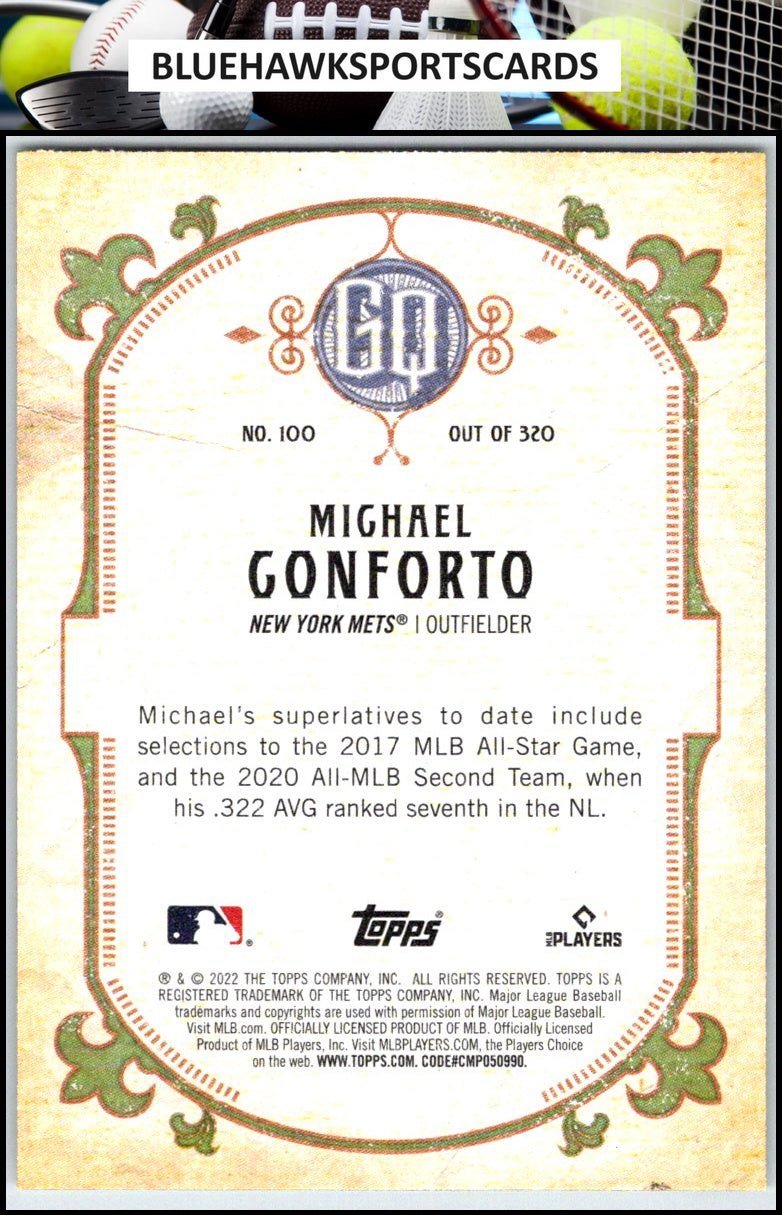 2022 Topps Gypsy Queen #100 Michael Conforto