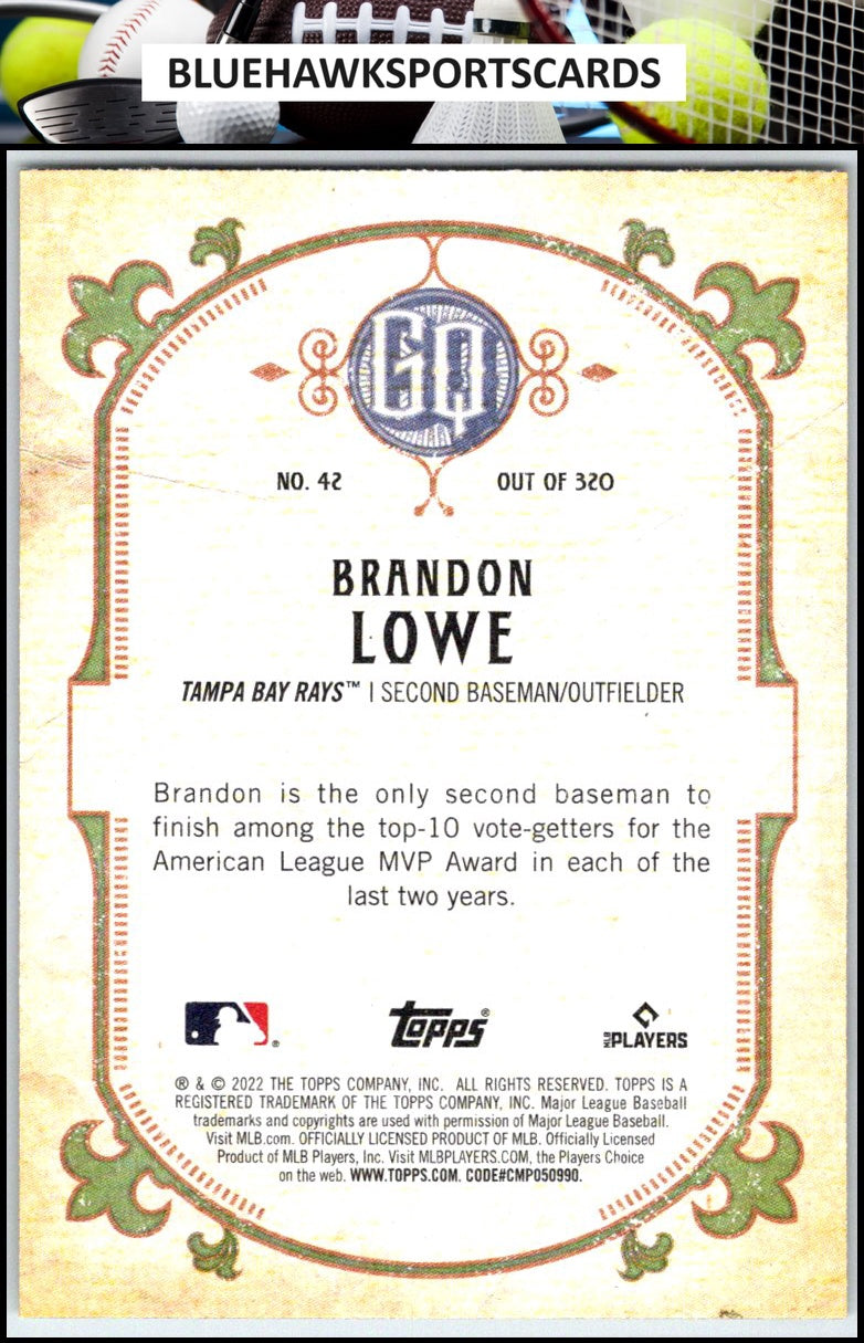 2022 Topps Gypsy Queen #42 Brandon Lowe