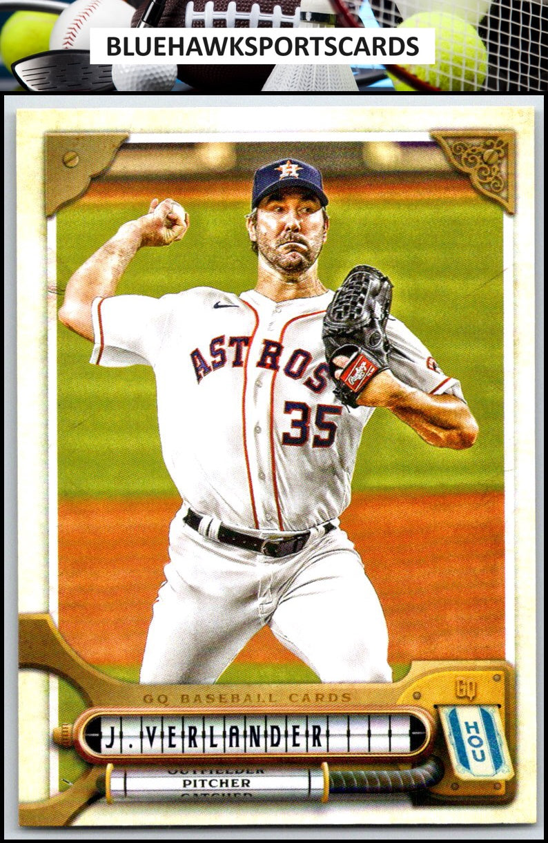 2022 Topps Gypsy Queen #48 Justin Verlander