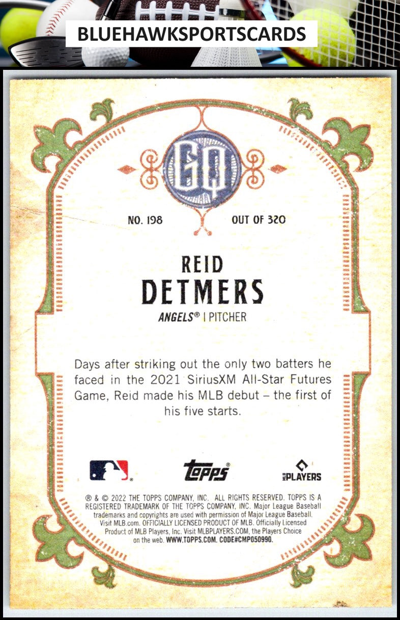 2022 Topps Gypsy Queen #198 Reid Detmers