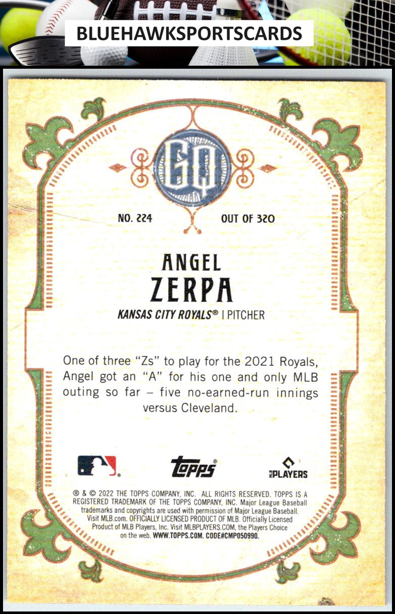 2022 Topps Gypsy Queen #224 Angel Zerpa