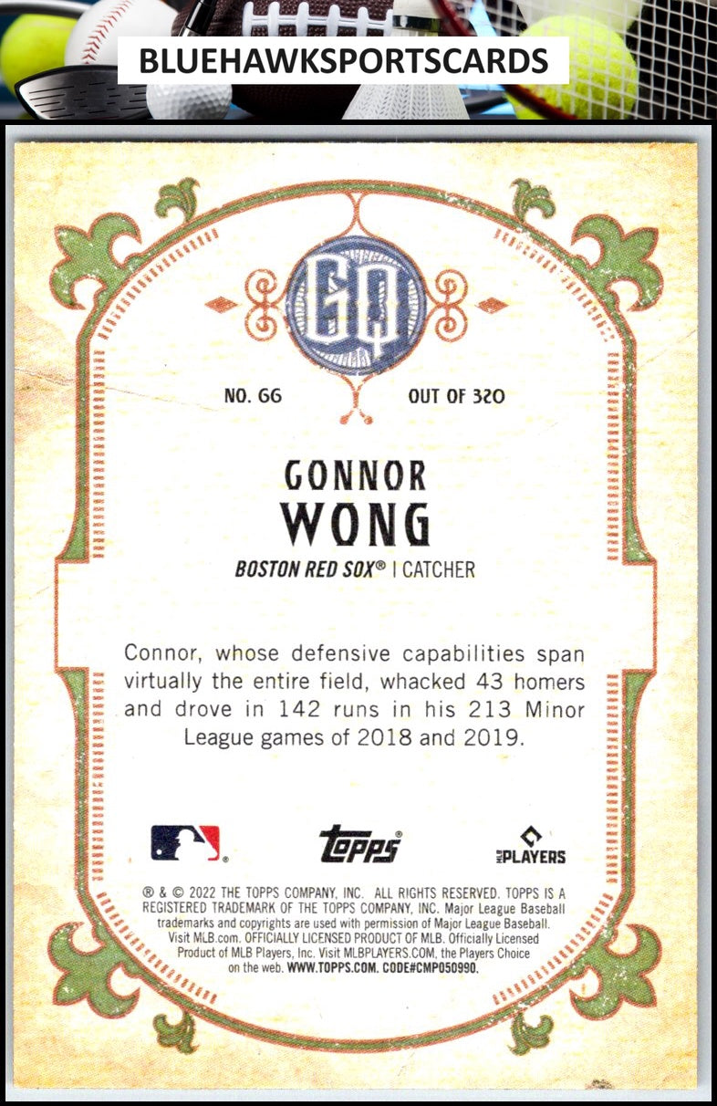 2022 Topps Gypsy Queen #66 Connor Wong