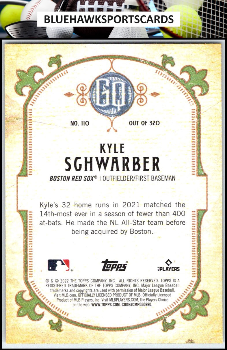 2022 Topps Gypsy Queen #110 Kyle Schwarber