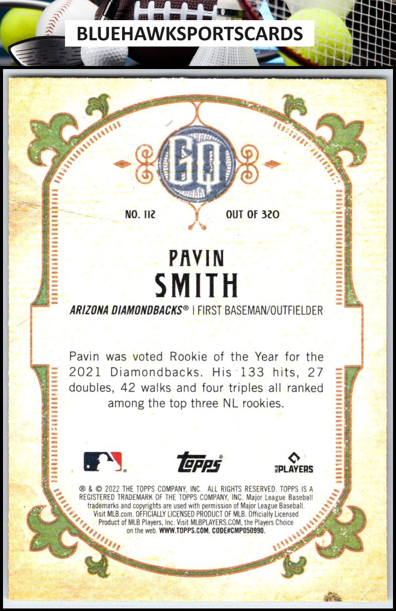 2022 Topps Gypsy Queen #112 Pavin Smith