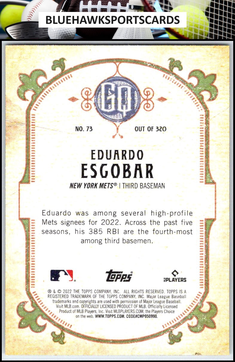 2022 Topps Gypsy Queen #73 Eduardo Escobar