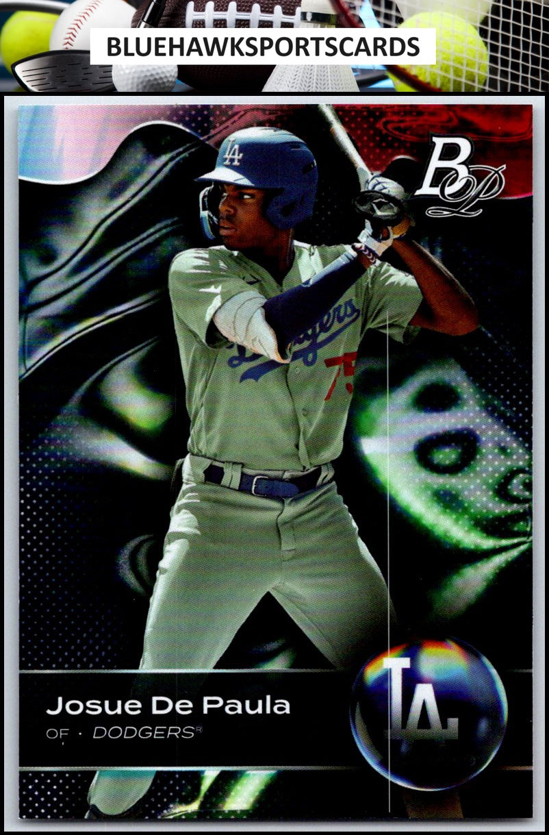 2023 Bowman Platinum #TOP-80 Josue De Paula Top Prospects