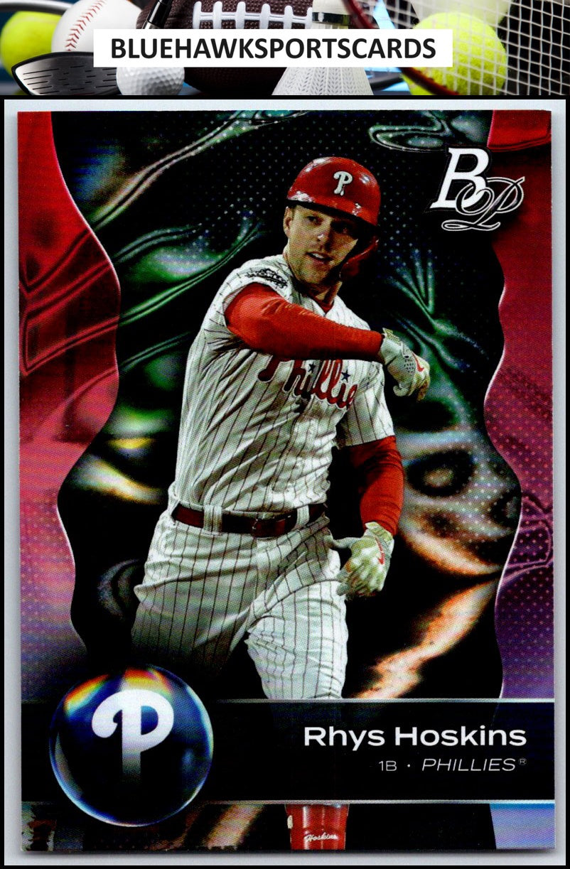 2023 Bowman Platinum #2 Rhys Hoskins
