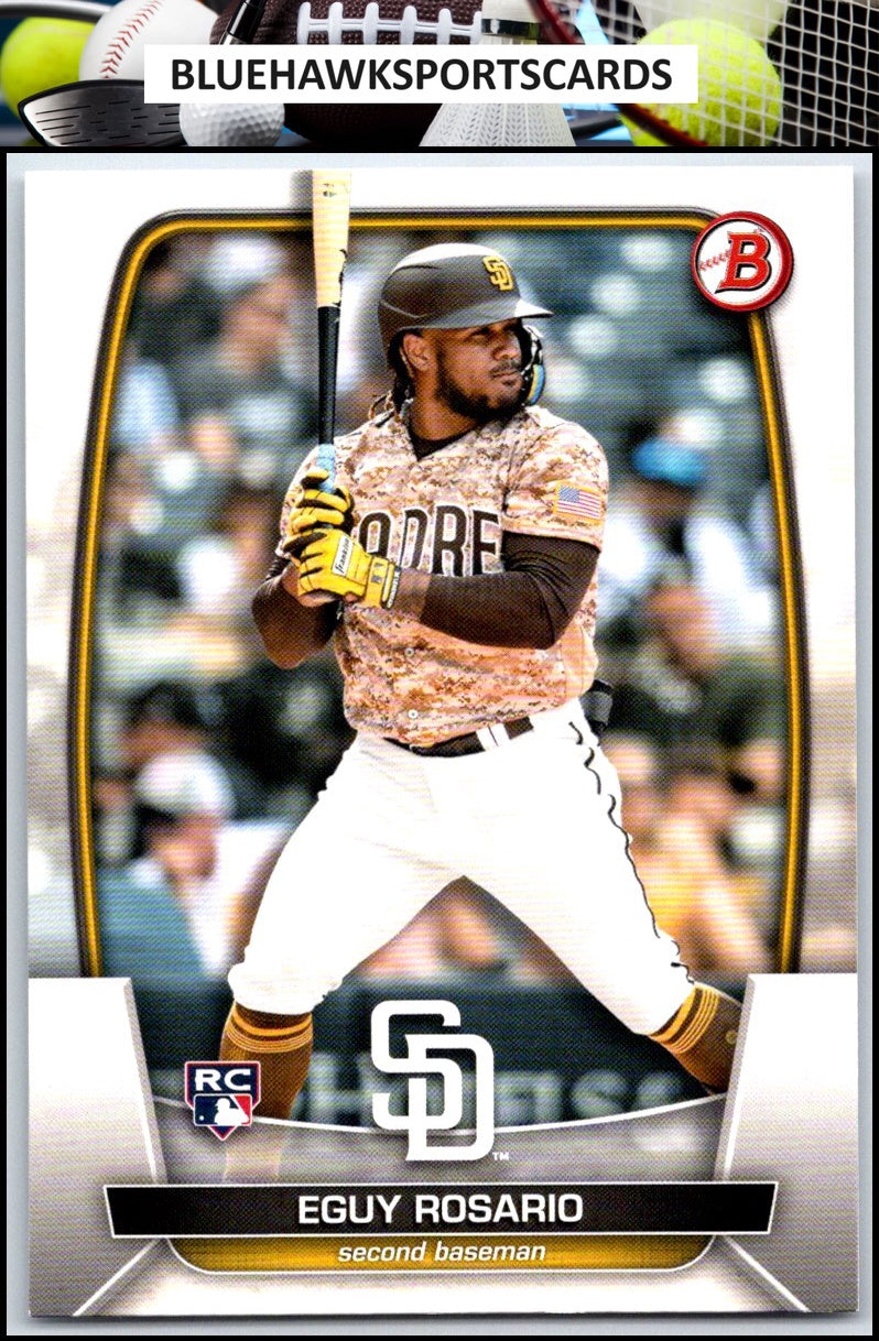 2023 Bowman #63 Eguy Rosario