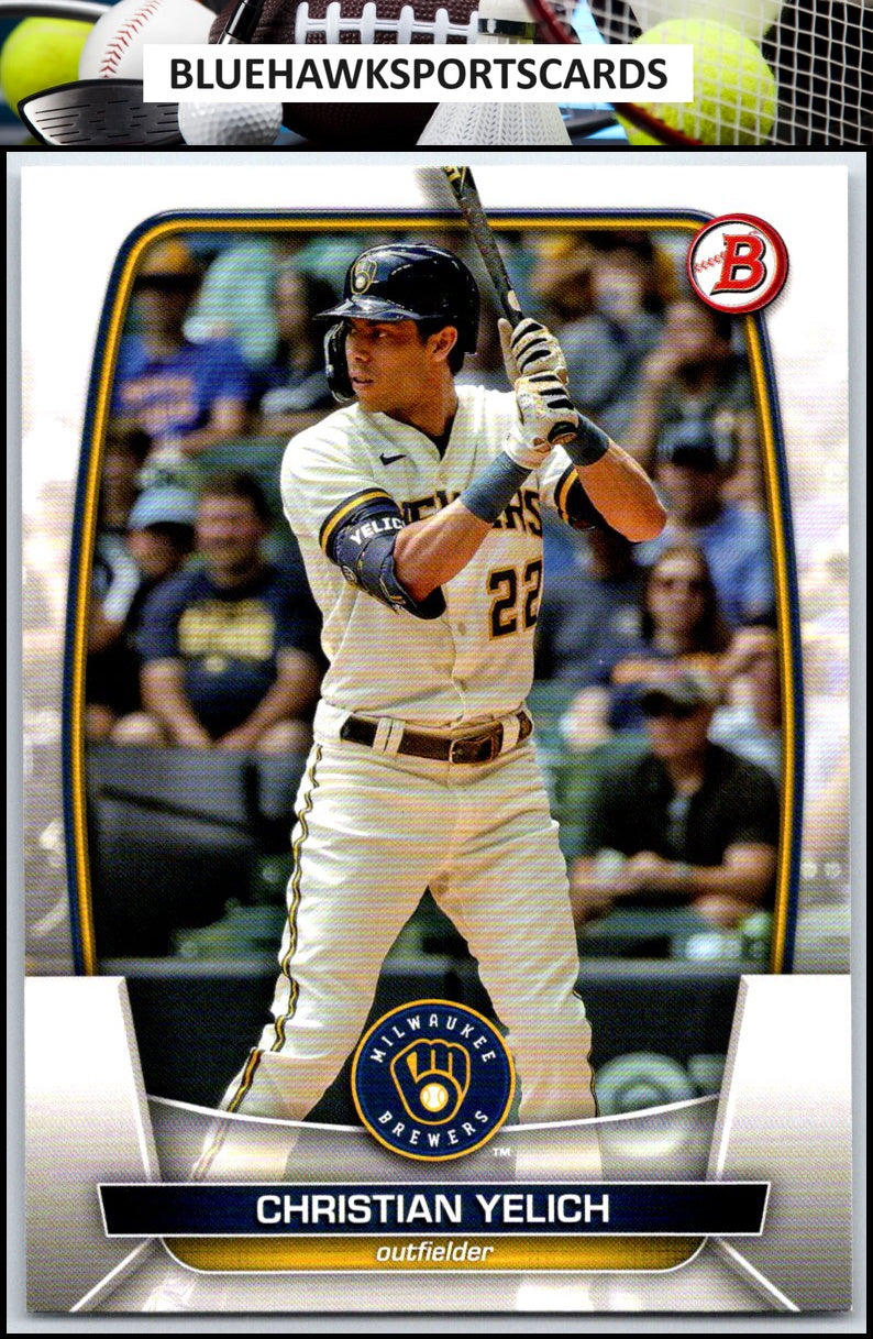 2023 Bowman #23 Christian Yelich