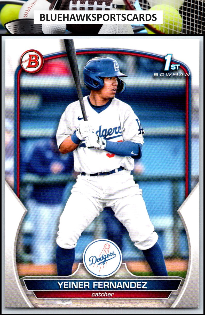 2023 Bowman #BP-138 Yeiner Fernandez Prospects
