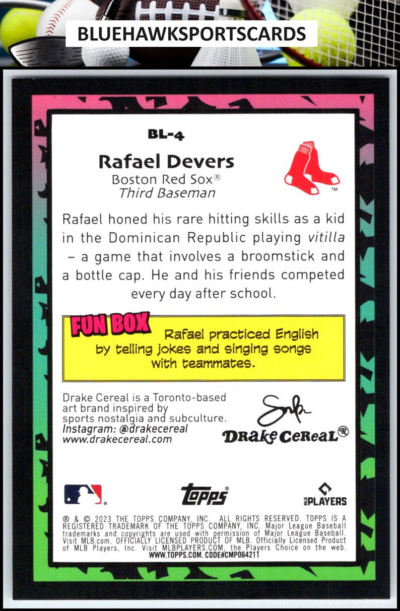 2023 Topps Big League #BL-4 Rafael Devers Big Leaguers