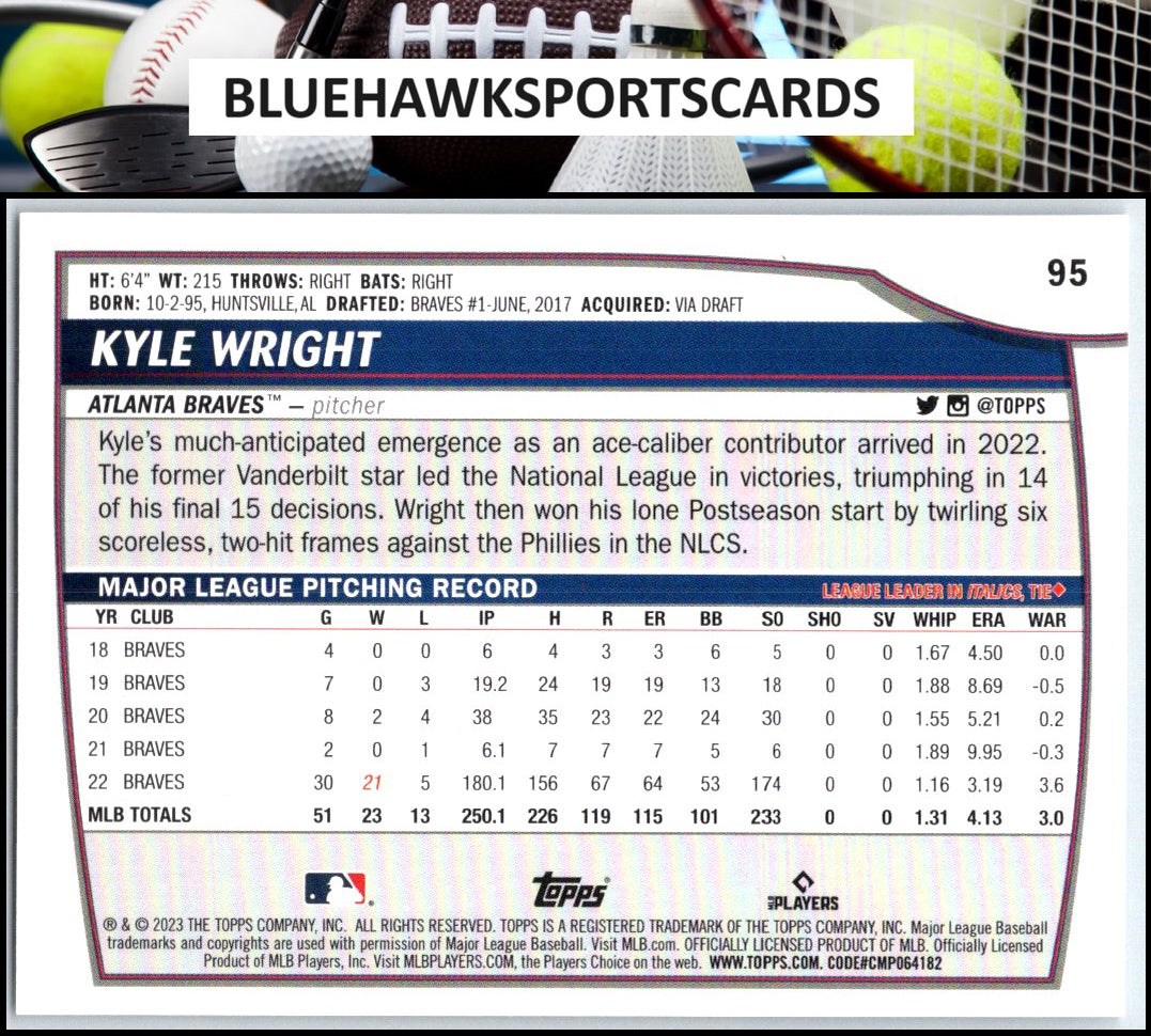 2023 Topps Big League #95 Kyle Wright