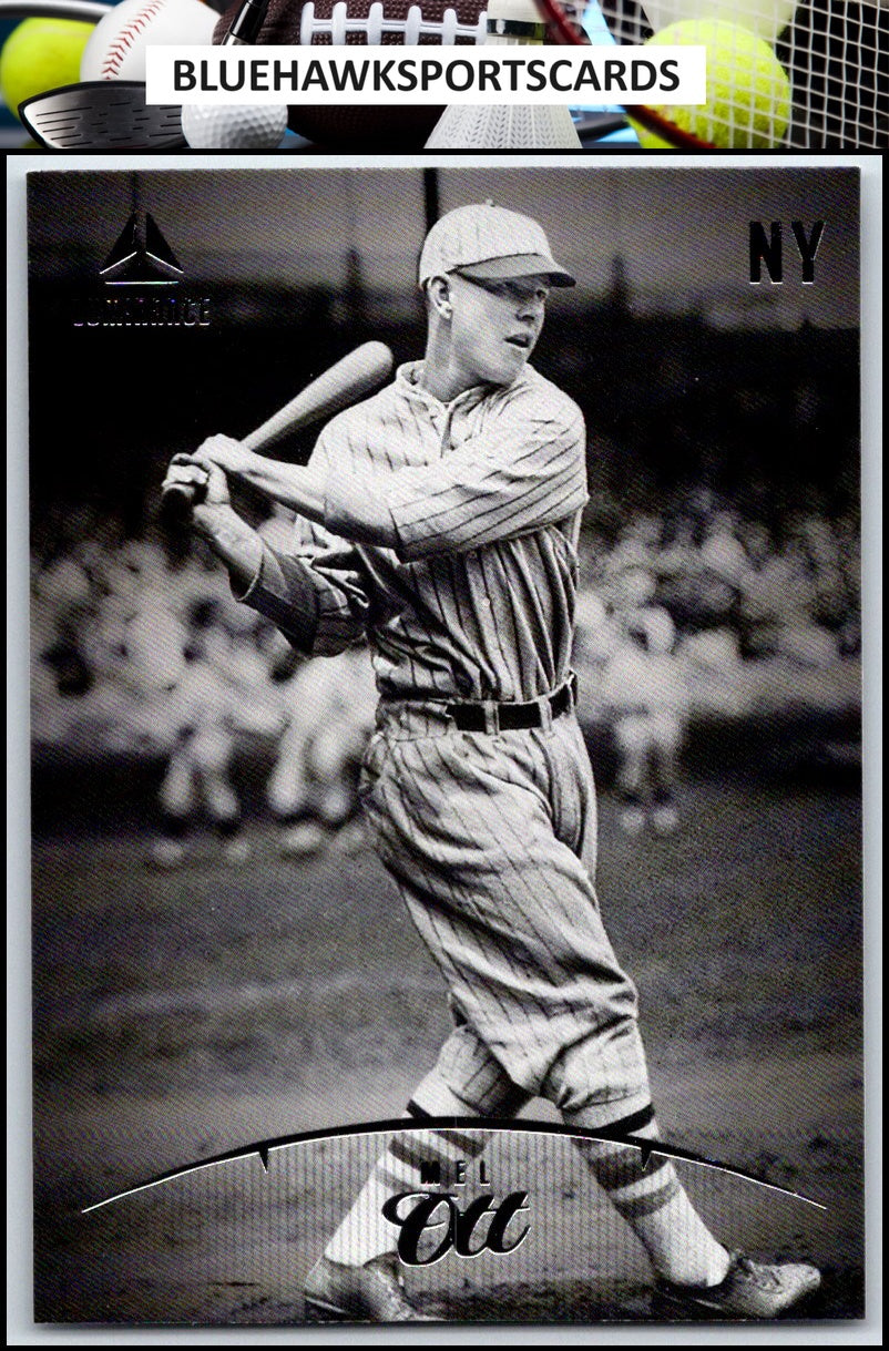 2023 Panini Chronicles #3 Mel Ott Luminance