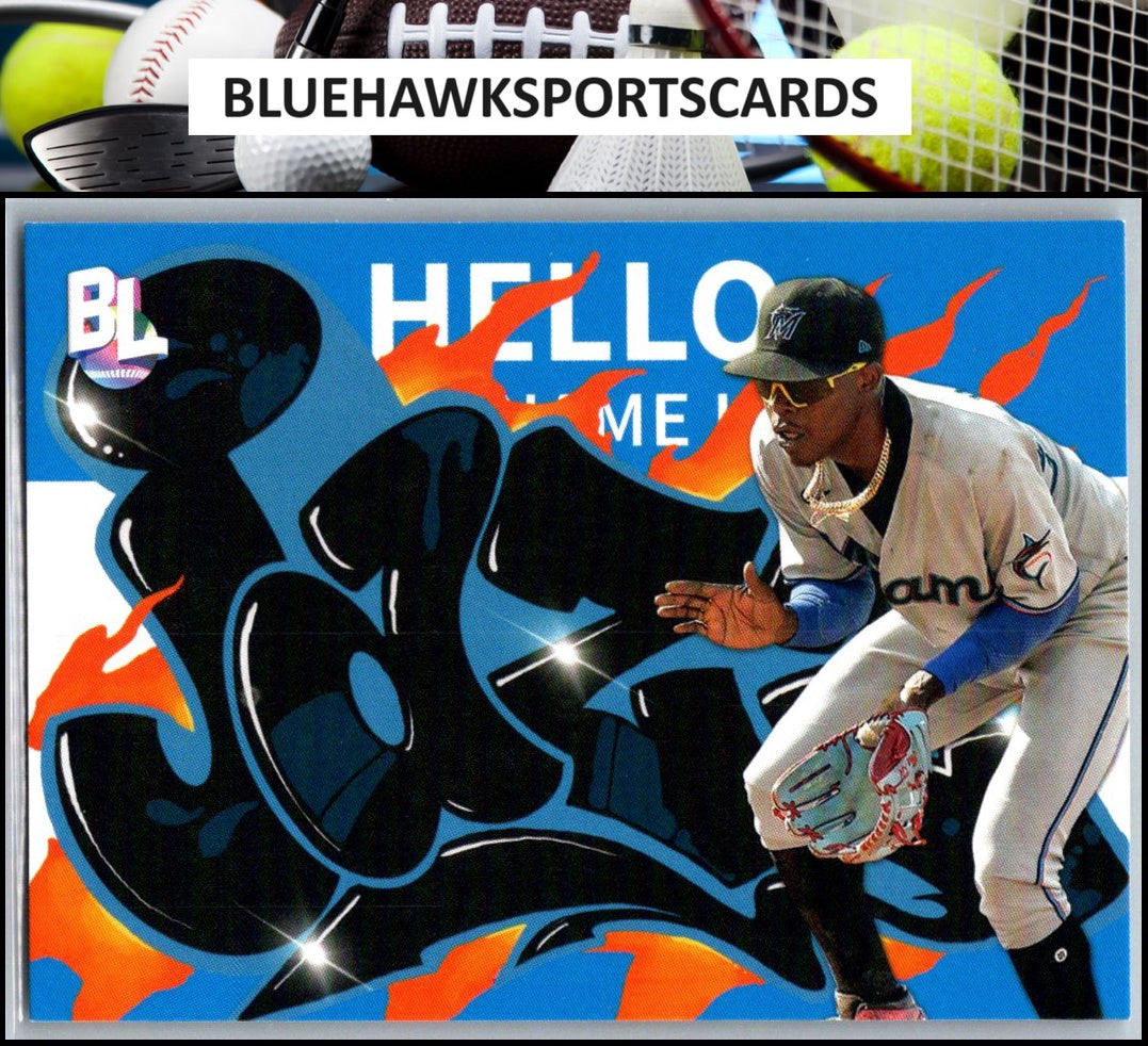 2023 Topps Big League #RC-10 Jazz Chisholm Jr. Roll Call Wildstyle Edition