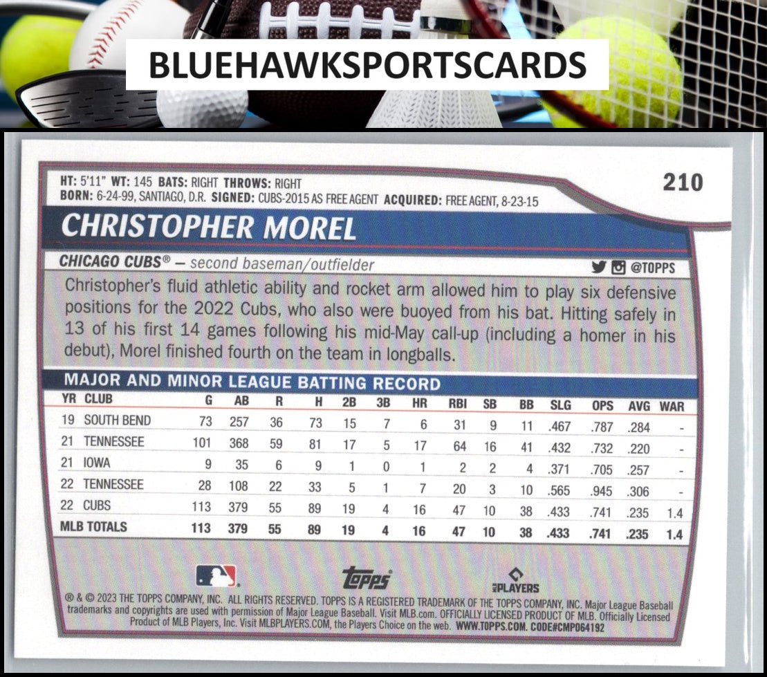 2023 Topps Big League #210 Christopher Morel