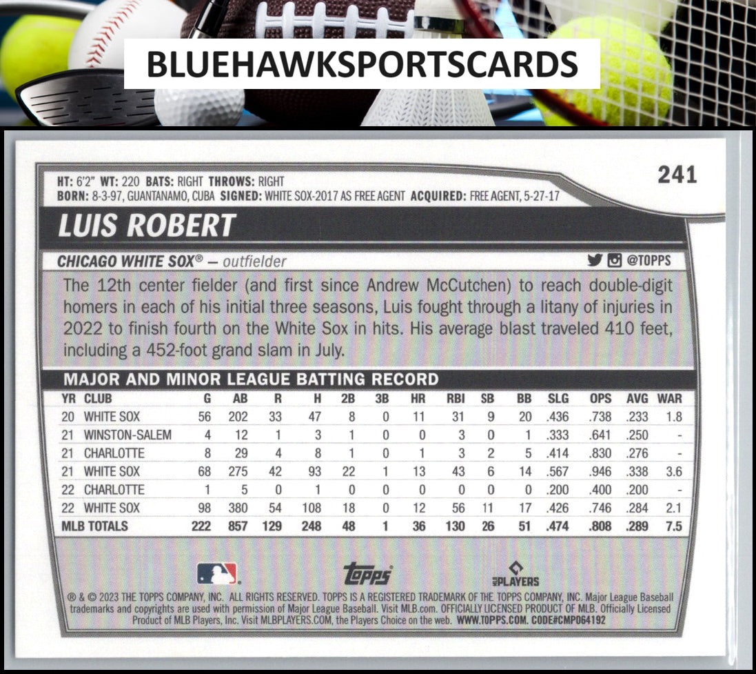 2023 Topps Big League #241 Luis Robert