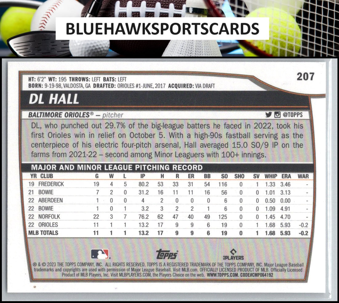 2023 Topps Big League #207 DL Hall