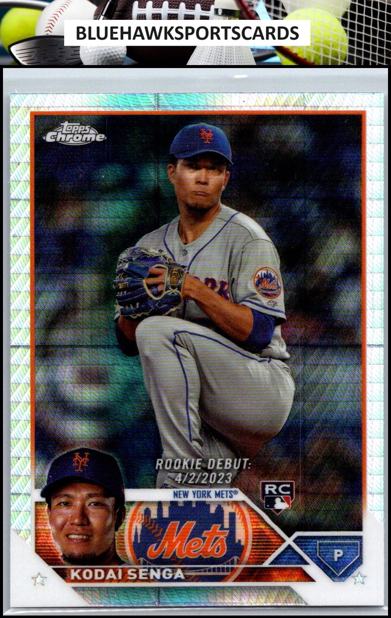 2023 Topps Chrome Update #USC124 Kodai Senga Prism