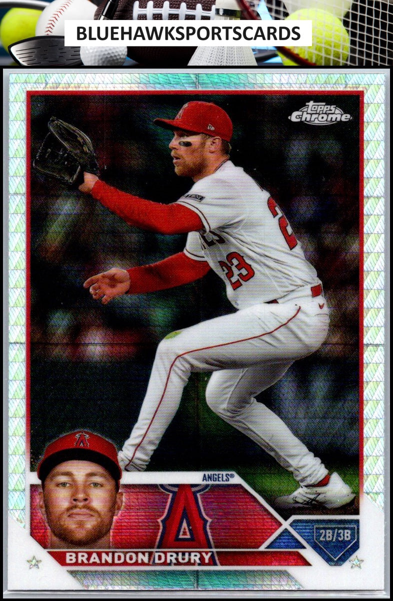 2023 Topps Chrome Update #USC121 Brandon Drury Prism
