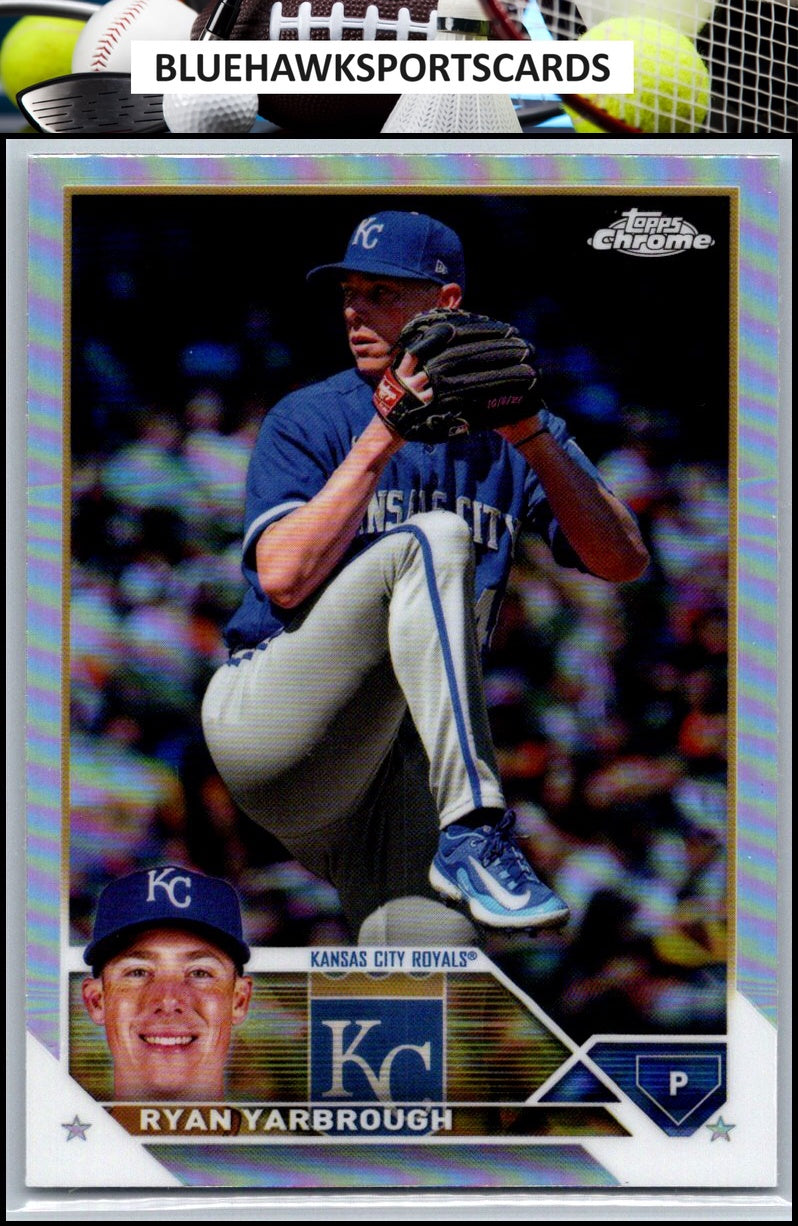 2023 Topps Chrome Update #USC4 Ryan Yarbrough Prism