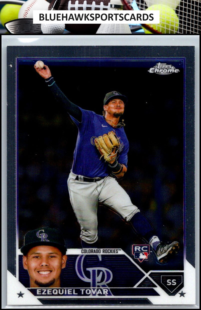 2023 Topps Chrome #106 Ezequiel Tovar